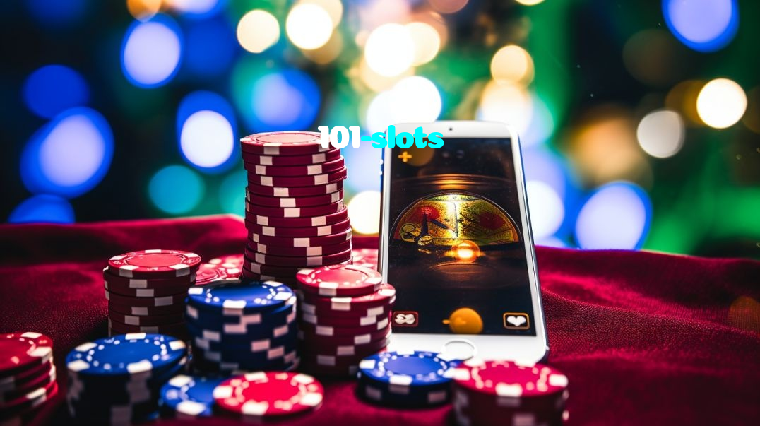 101-slots casino presented on mobile device in Pakistan with slots and live games